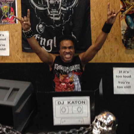 DJ Katon from Hirax at our 3rd anniversary.