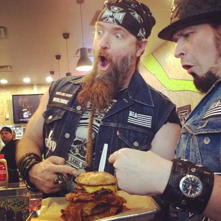 Zakk Wylde can not believe the devastating power of the Berzerker!